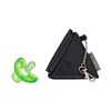 JJ Cole Vegan Leather Pacifier Pyramid - Black