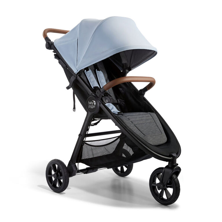 Poussette tout-terrain Baby Jogger City Mini GT2, collection écologique, ardoise