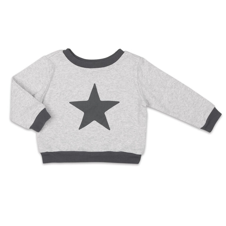 Koala Baby Shirt and Pants Set, Grey with Star - 24 Months