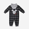 Mickey Mouse Combinaison En Polaire Gris