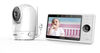 Moniteur vidéo Wi-Fi pour bébé avec caméra panoramique et inclinable HD 1080p de 5 po, blanc modèle, RM5762 de VTech.