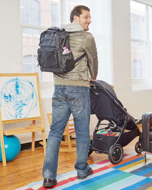 Jj Cole Papago Pack Backpack Diaper Bag Black Babies R Us Canada