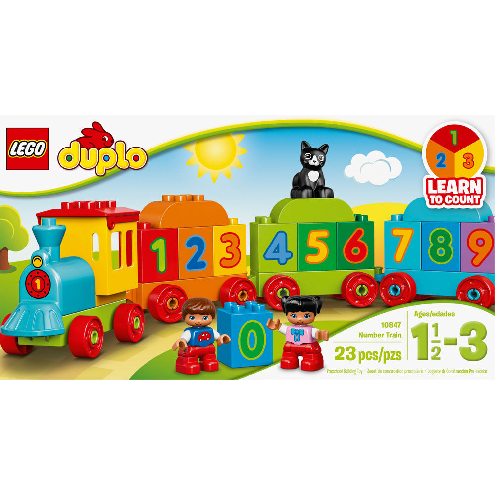 Lego duplo number on sale train 10847