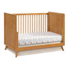Couchette Convertible Dawson 3-en-1 Brun Miel - Notre exclusivité