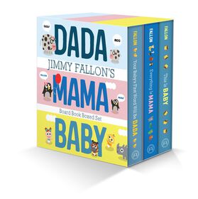 Jimmy Fallon's DADA, MAMA, and BABY Board Book Boxed Set - English Edition