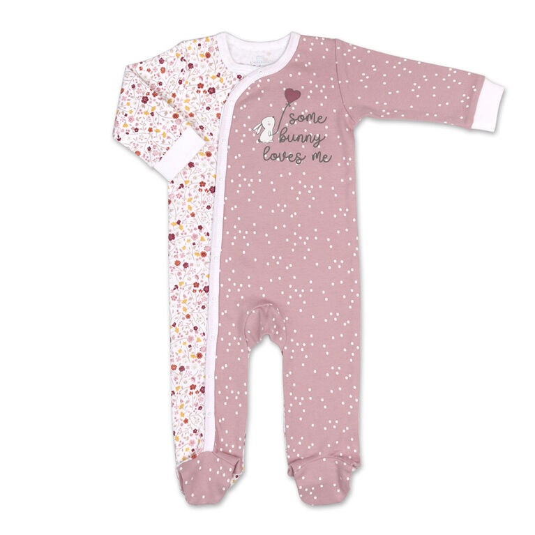 Koala Baby Some Bunny Loves Me Print Snap-Front Sleeper, 6-9 Months