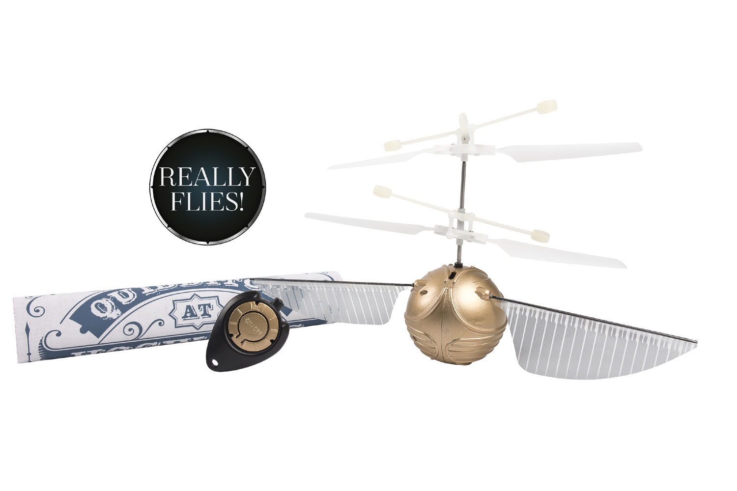 Flying golden snitch shop heliball