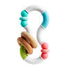 Silicone and Wood Twisty Figure 8  Teether