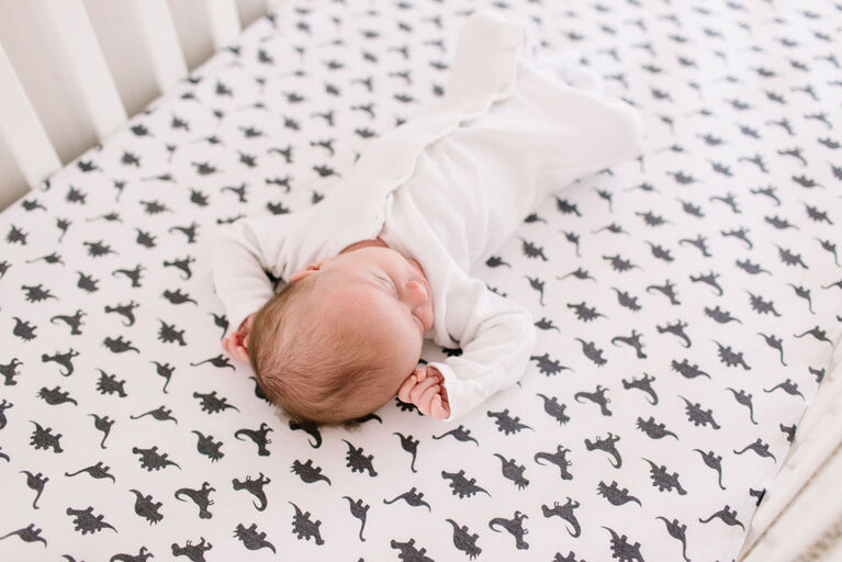 Copper Pearl Wild Premium Crib Sheet