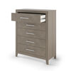 Child Craft Kieran 5 Drawer Chest, Crescent Gray