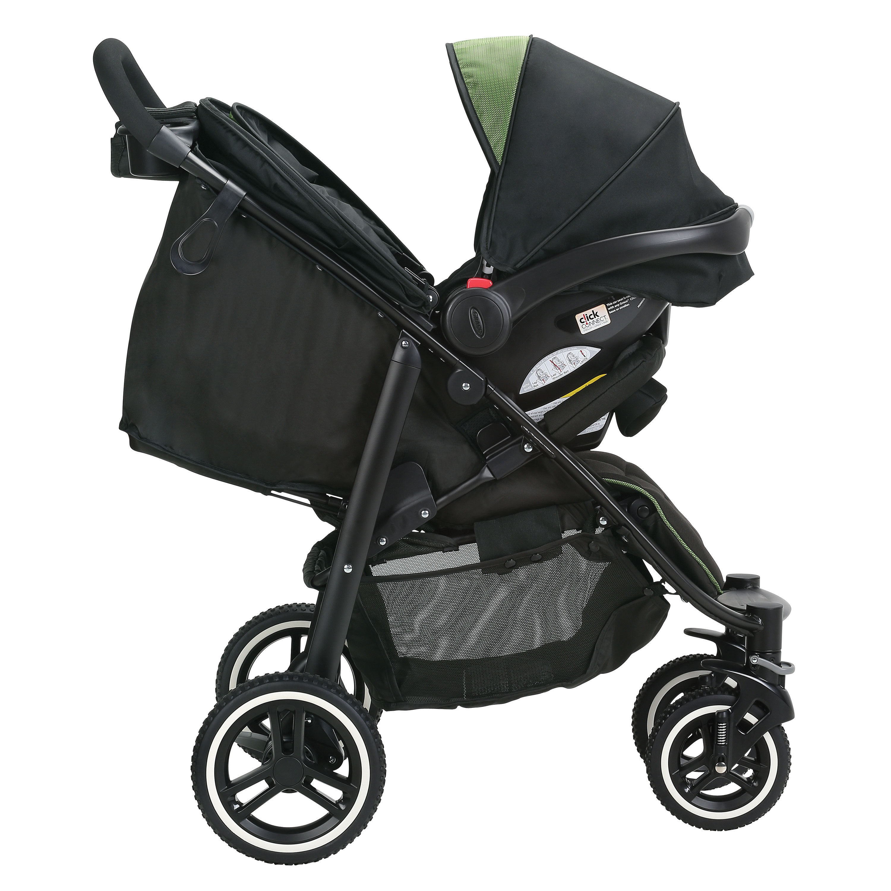 Graco Aire4 XT Click Connect Travel System Emory 