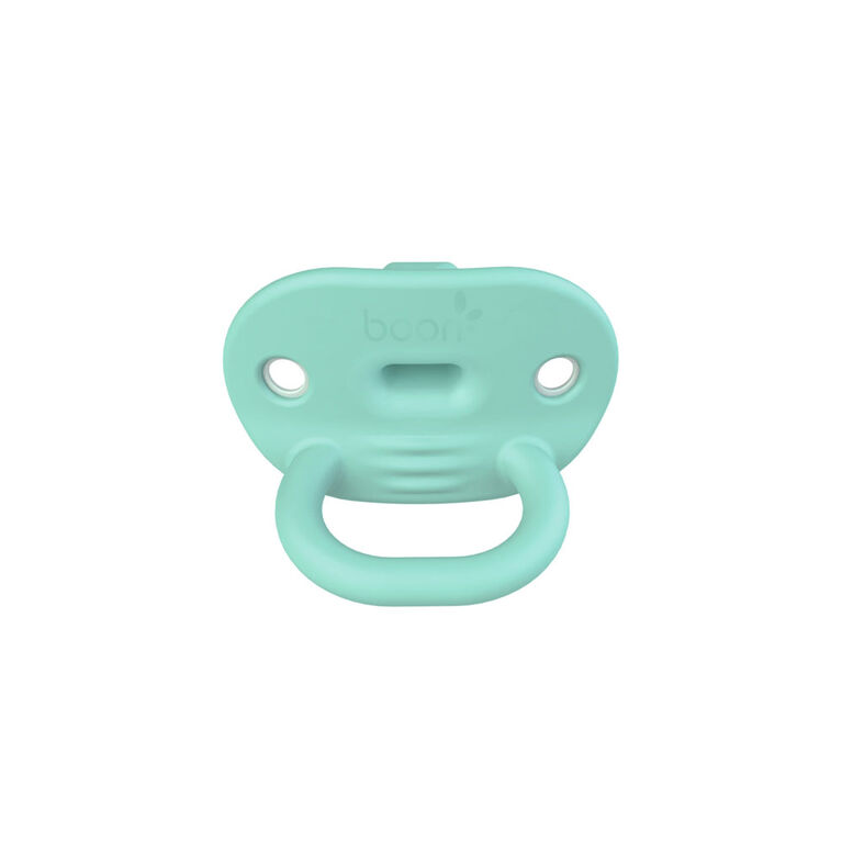 Boon JEWL Orthodontic Silicone Pacifier Stage 1 - 2 pack - Teal