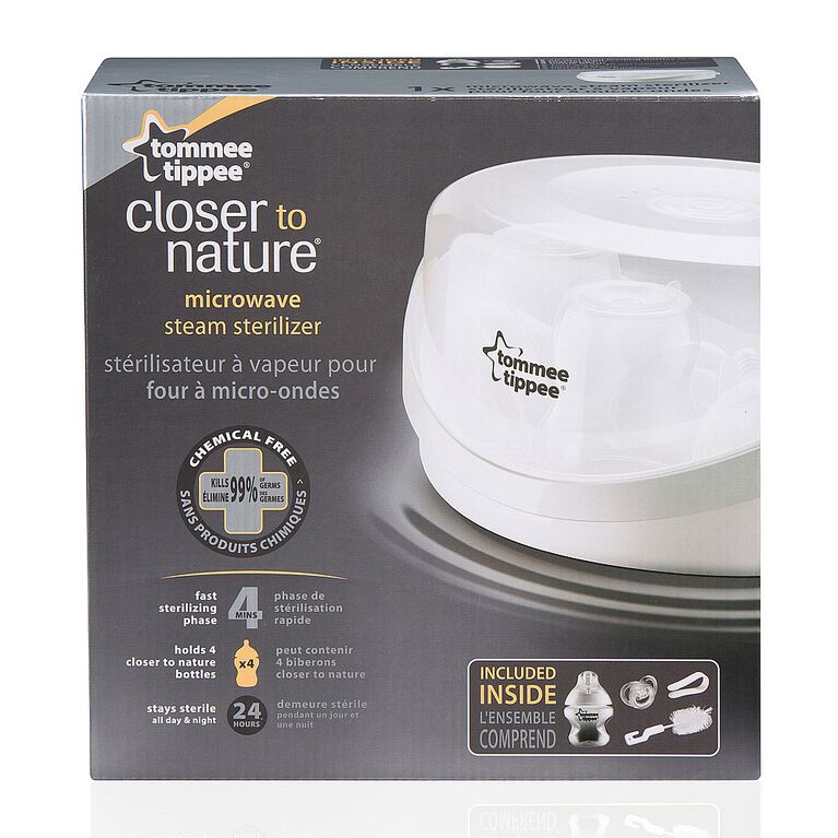 Tommee Tippee Closer to Nature Microwave Steam Sterilizer Babies R Us Canada
