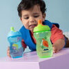 Tommee Tippee Sporty Spout Water Bottle, 10oz, Non-Spill Toddler Sippy Cups for 12 Months+ with Bite-Resistant Spout, Easy-Hold and BPA Free, Assorted Colors, 2 count