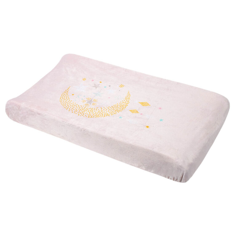 Housse pour coussin de table a langer de Just Born Love & Sugar Collection