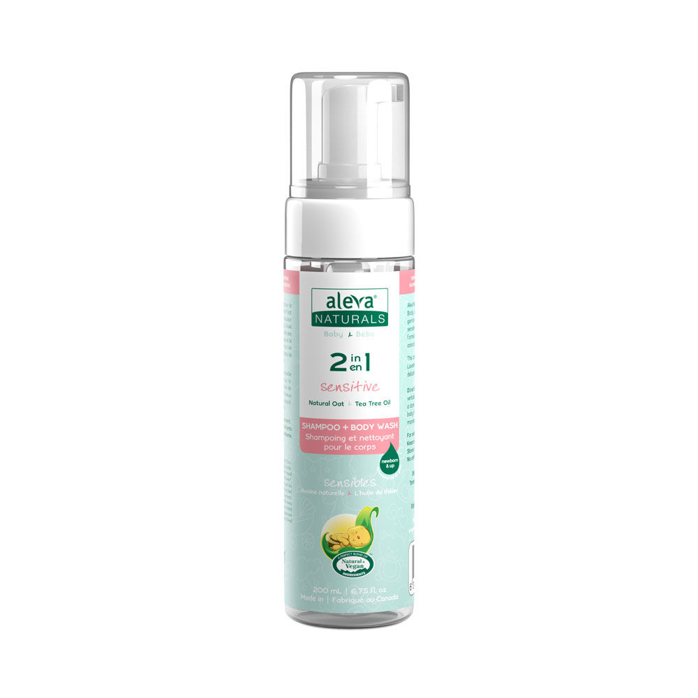 Aleva Naturals Hair and Body Wash 200ml