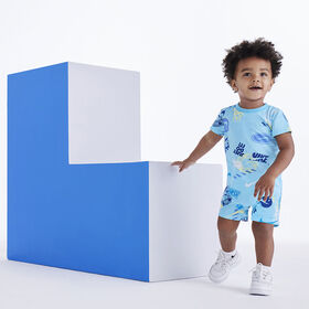 Nike  Romper - Blue - Size 12 Months