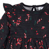 Gerber Childrenswear - 2 Pack Babydoll Dress - Girl - Holly Berries 12 months