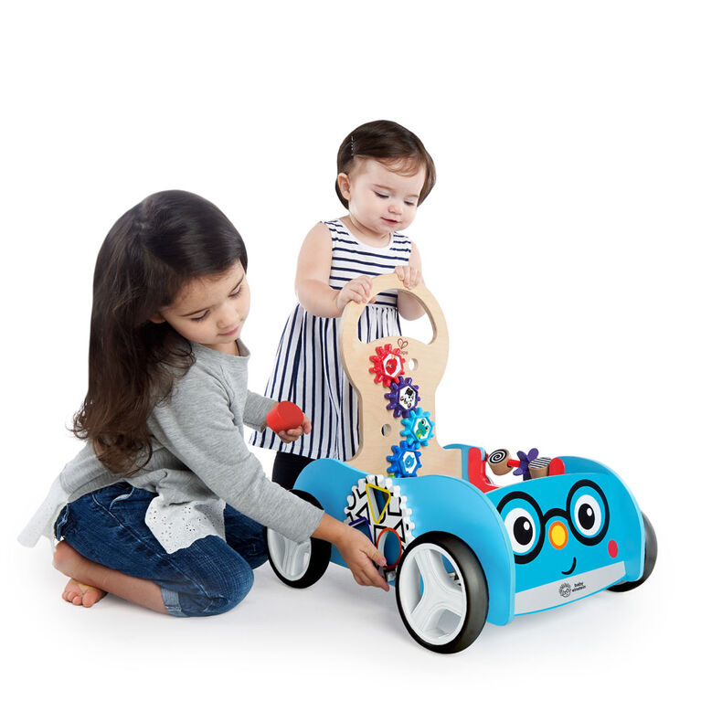 Discovery Buggy Wooden Activity Walker & Wagon