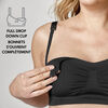 STAY COOL: Medela Keep Cool Sleep Breathable Nursing and Maternity Bra - Black | Medium