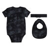 Jordan Girls 3 Piece Box Set - Anthracite - Size 0-6 Months