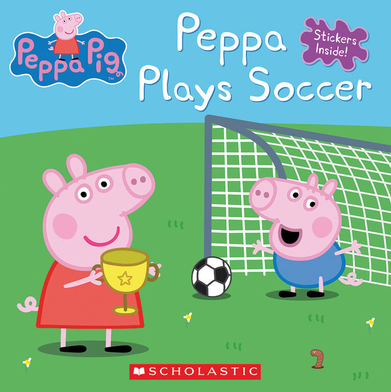 Scholastic - Peppa Pig: Peppa Plays Soccer - Édition anglaise