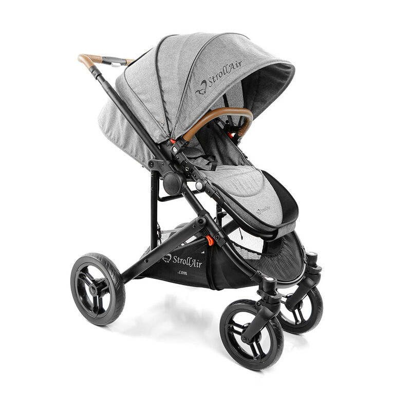 StrollAir SOLO Single Stroller that converts to double tandem