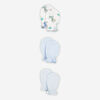 Rococo 3 Pack Mits Blue 0/6M