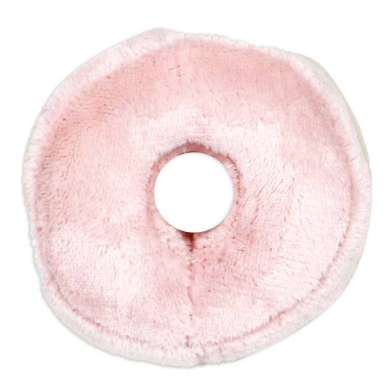 Bab & Tot Plush stacking activity toy: pink bunny