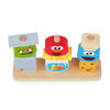 Mix & Match Sesame Street Friends Wooden Stacking Toy