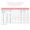 Bravado Designs Soutien-gorge pompant et d’allaitement Original, Noir, Grande