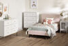 Dylane Table de chevet Blanc