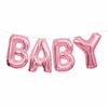 Ensemble Banniere De Ballons Rose Bebe - Édition anglaise