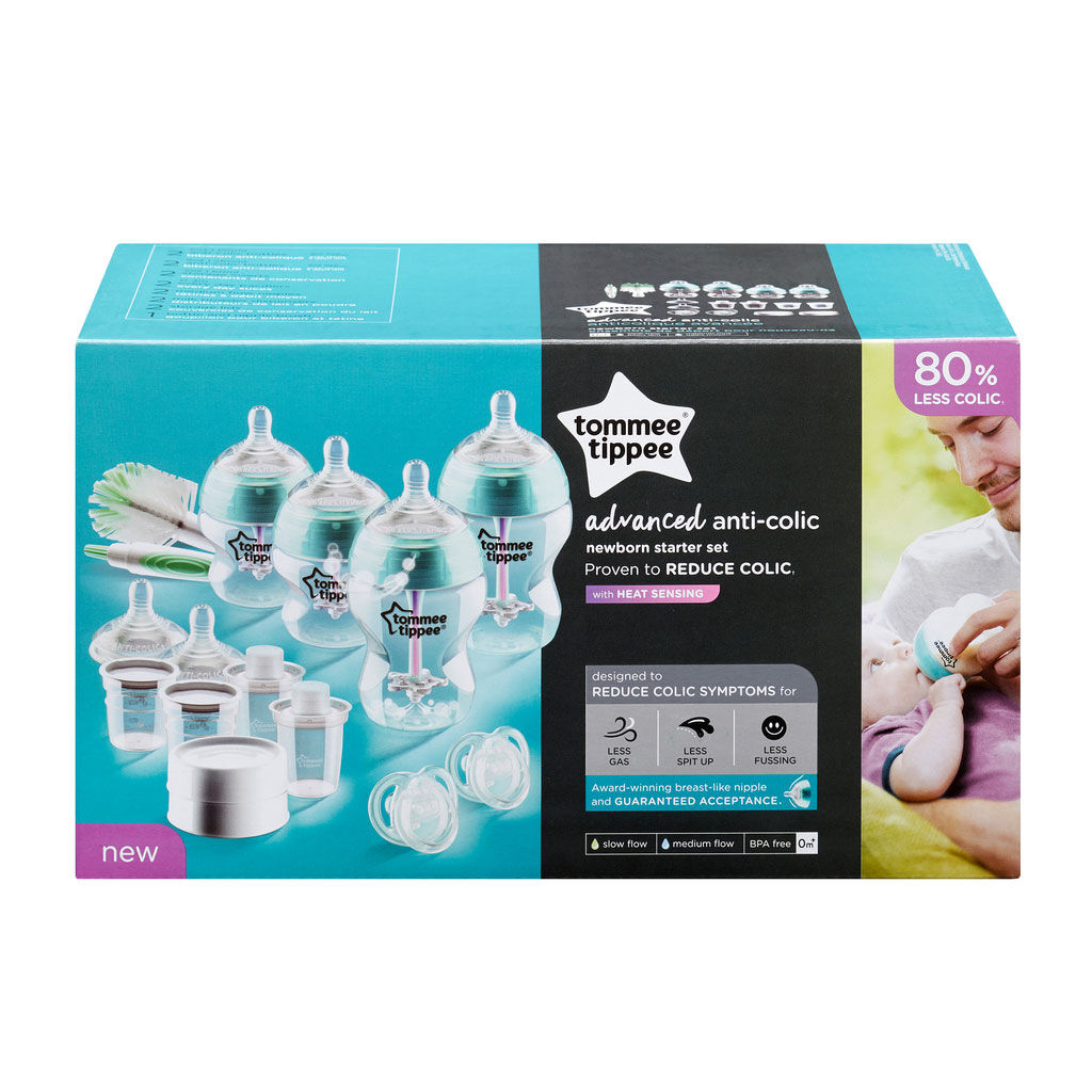 Tommee tippee advanced anti 2025 colic starter bottle kit