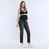 Motherhood Jean Secret Fit À Coupe Droite Et Ajustée Sur Le Ventre-Noir