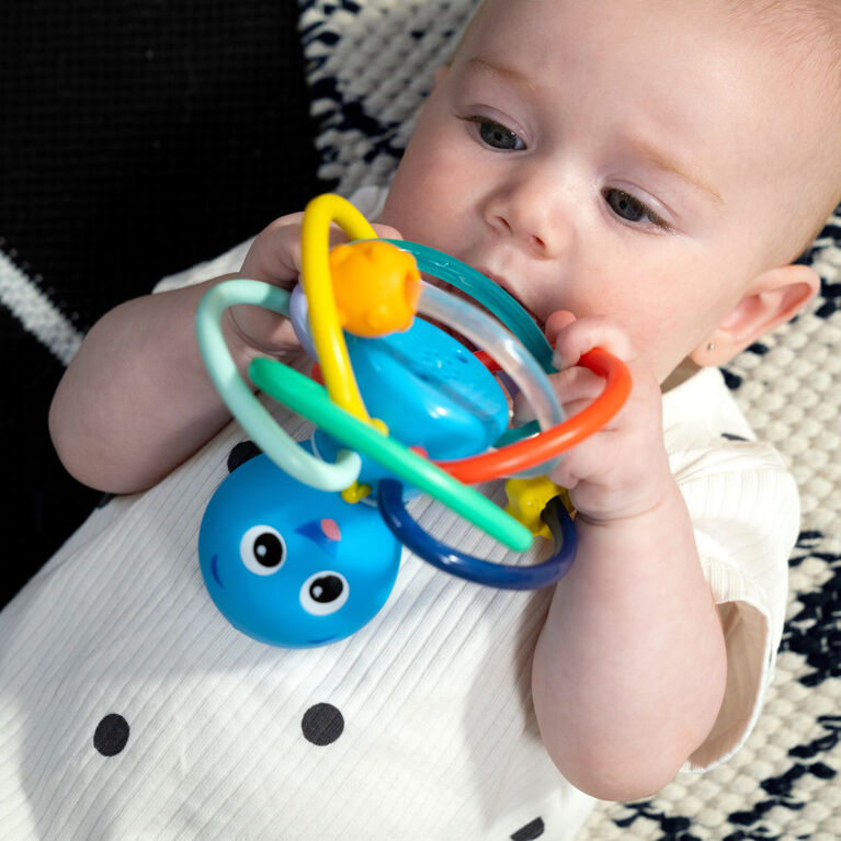 Baby Einstein Ocean Explorer - Opus's Shake and Soothe Teether Toy and Rattle