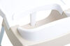 Foundations - Chaise de repas de 23 cm Secure Sitter - Havane et blanc.