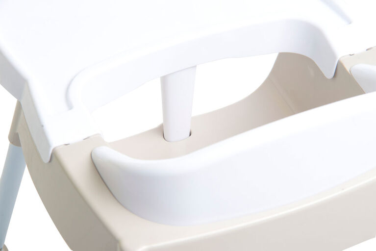 Foundations - Chaise de repas de 23 cm Secure Sitter - Havane et blanc.