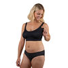 Beaucoup Soutien-gorge d'allaitement/Tire-lait portable mains-libres - M - Noir