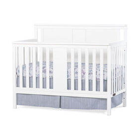 Forever Eclectic Quincy 4-in-1 Convertible Crib, Matte White