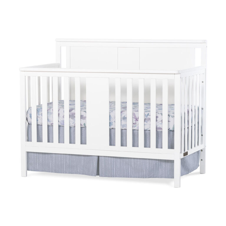 Forever Eclectic Quincy 4-in-1 Convertible Crib, Matte White