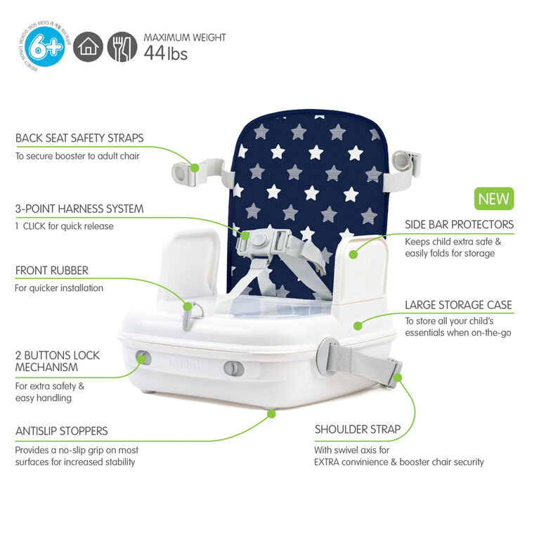 Benbat Yummigo Booster Seat Star Navy 9 36 Months Old