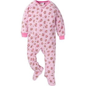 Gerber Childrenswear - 1-Pack Couverture Sleeper - Léopard - Rose 2T