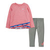 Nike Tunic Legging Set - Pink, 18 Months