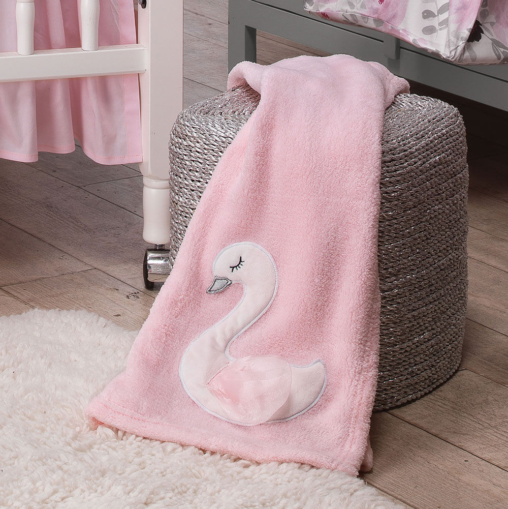 Swan blanket baby on sale