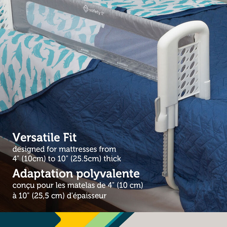 Safety 1st Top Of Mattress Bed Rail - Grey