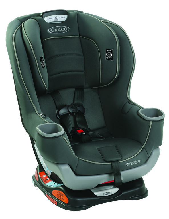 Graco Extend2Fit Convertible Car Seat, Carter