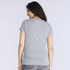 Motherhood T-Shirt À Manches Courtes Et Col En V Froncé Sur Le Côté