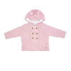 Rock-A-Bye Baby Boutique Pink Knitted 2-Piece Cardgian and Pant Gift Set: 6-12M
