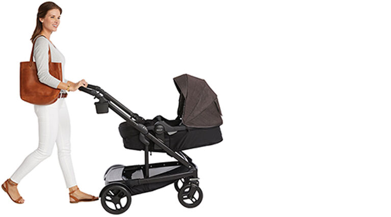 Poussette simple à double UNO2DUO de Graco - Ellington - Notre exclusivité